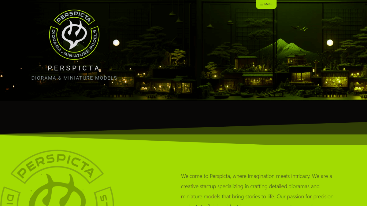 PERSPICTA - Diorama and miniature models