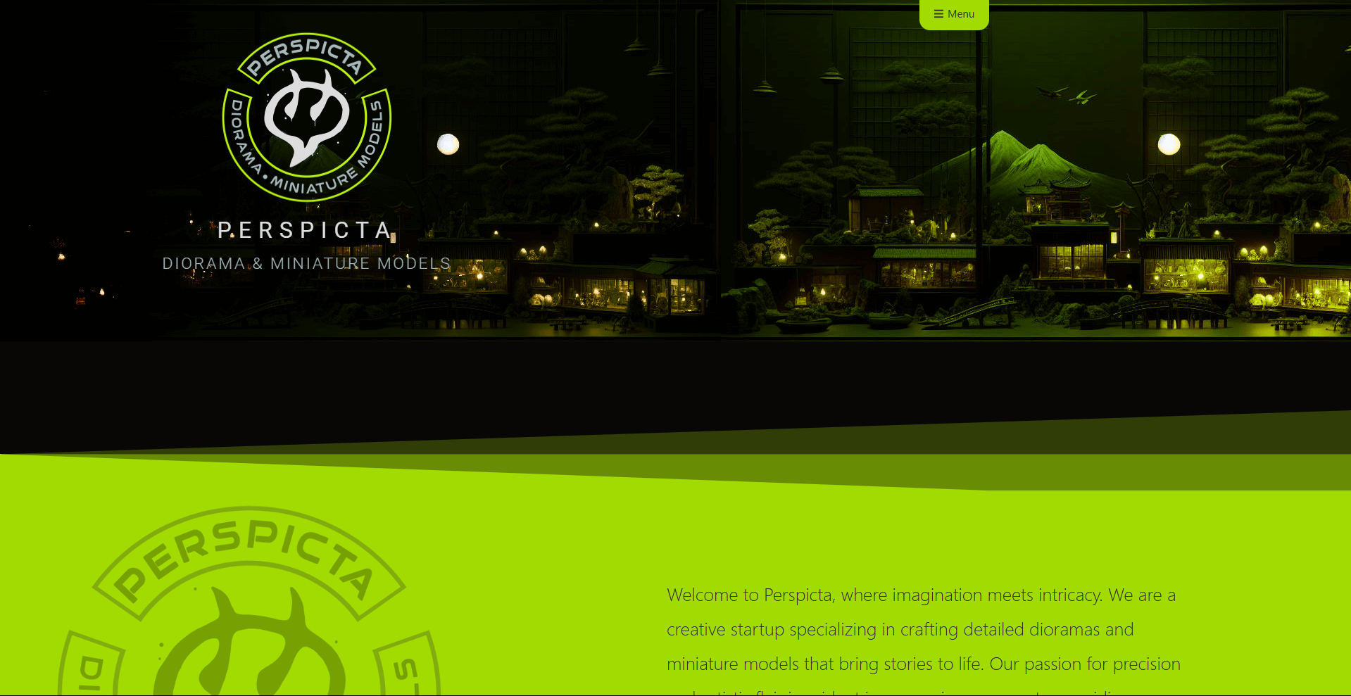 وبسایت استودیو پرسپیکتا 2 PERSPICTA - Diorama and miniature models